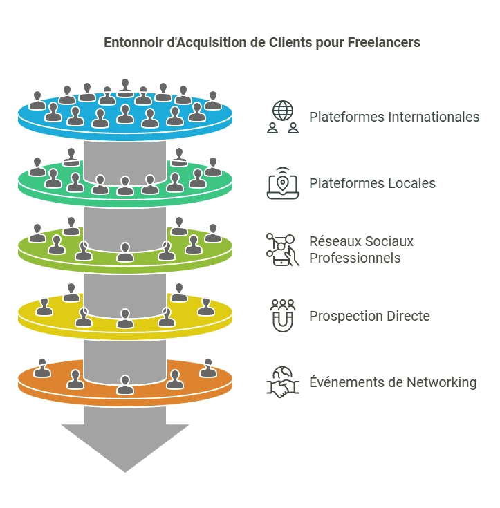 Entonnoir d'Acquisition de Clients pour Freelancers